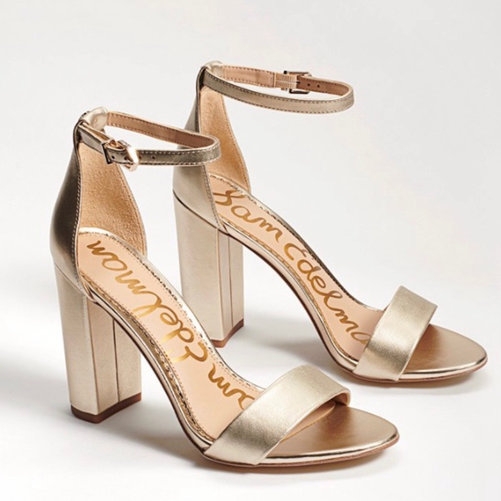 Sam Edelman Yaro Block Heel Sandal | Size 38